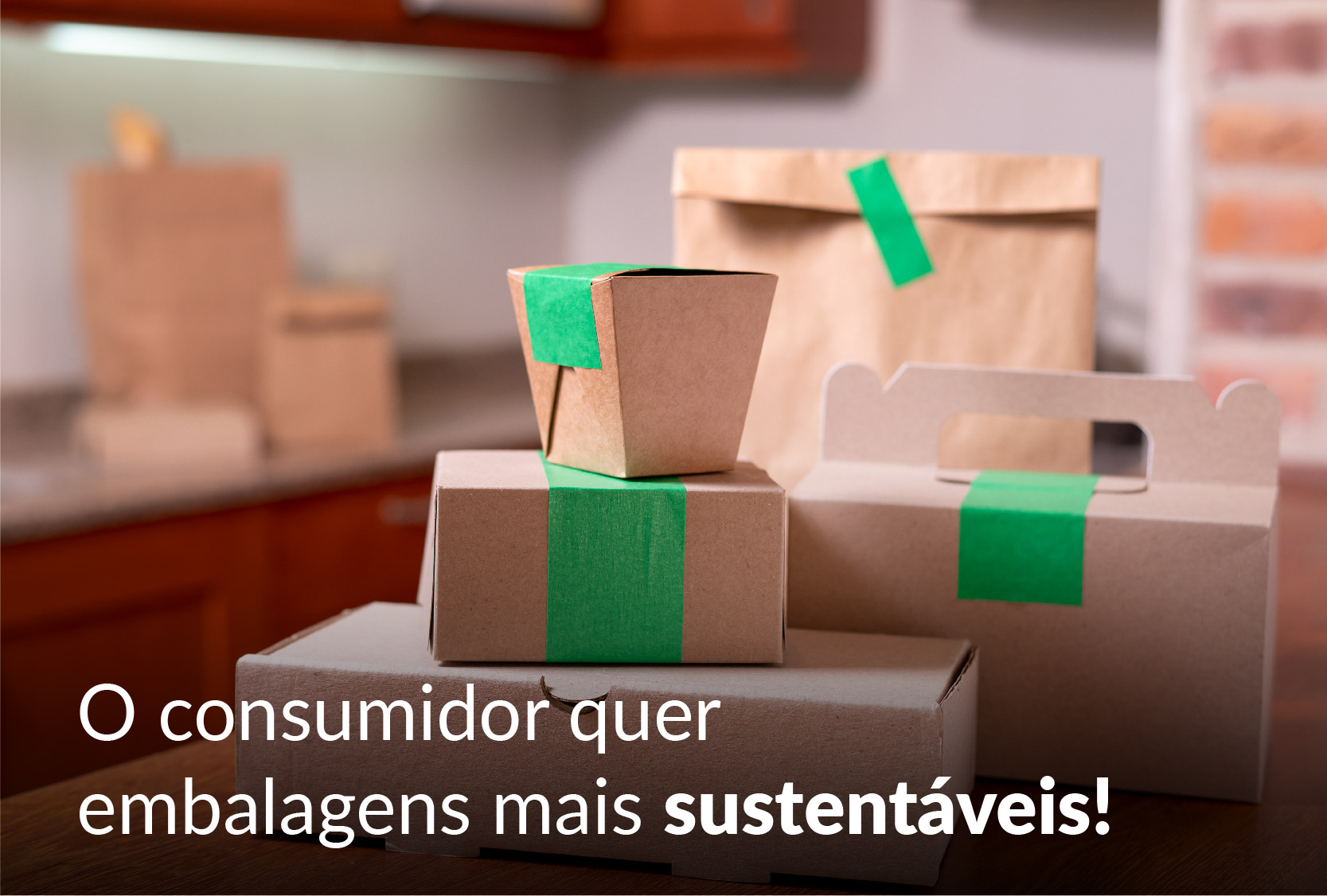 Pesquisa mostra que clientes de delivery querem embalagens sustentáveis