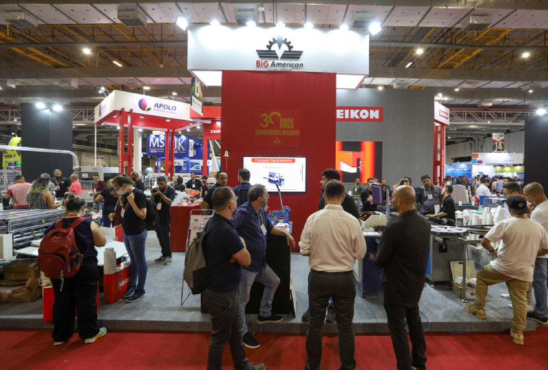 Big American: mais de mil metros quadrados de tecnologia na ExpoPrint & ConverFlexo