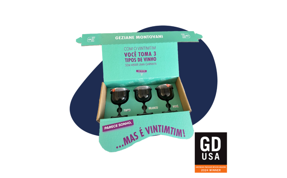 Embalagem de vinho sustentável ganha prêmio internacional