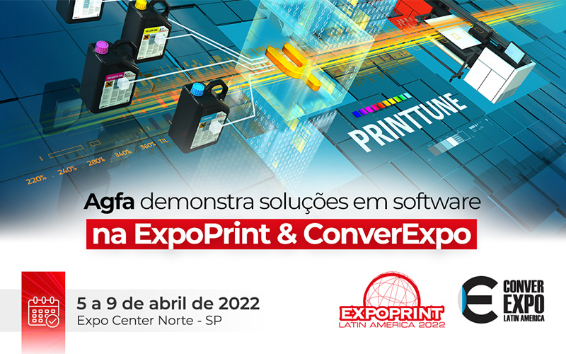 Agfa demonstra soluções em software na ExpoPrint & ConverExpo