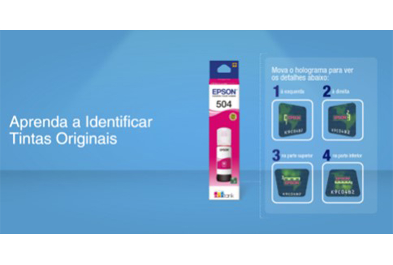Epson e autoridades policiais combatem comércio de tintas falsificadas no Brasil
