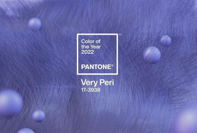 Pantone anuncia o violeta Very Peri como a Cor do Ano de 2022