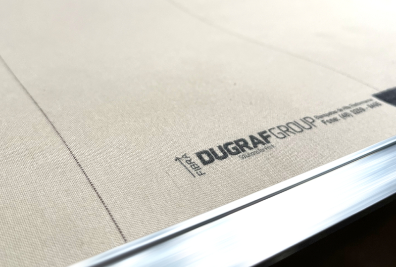 Dugraf apresenta soluções em blanquetas na ExpoPrint 2026