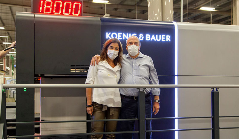 Gráfica Gonçalves avança produtividade com novos equipamentos da Koenig & Bauer