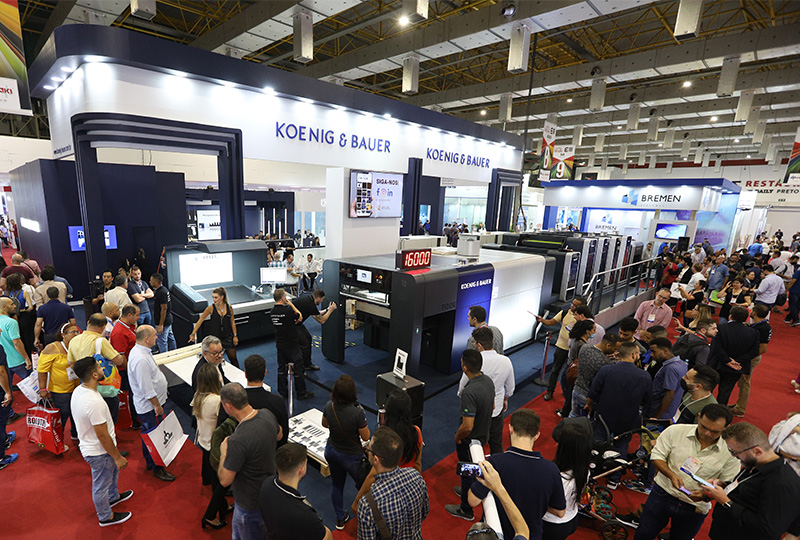 Koenig & Bauer leva automação, integração de processos, robustez e eficiência para a ExpoPrint & ConverExpo