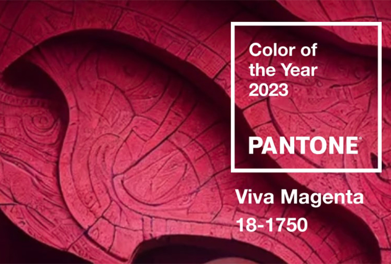 Viva Magenta é a Cor do Ano Pantone 2023
