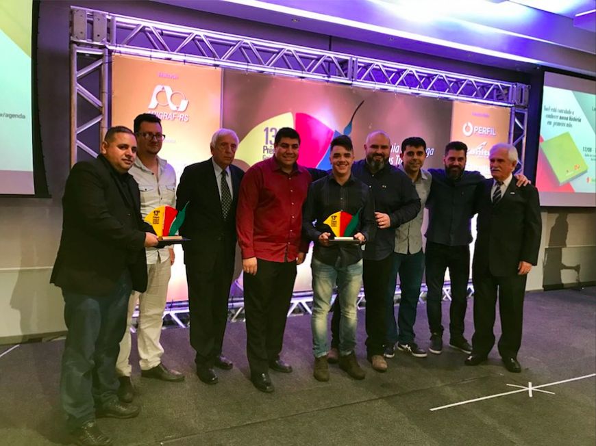 Grafiset recebe Prêmio Gaúcho de Excelência Gráfica com bizhub PRO 1060L