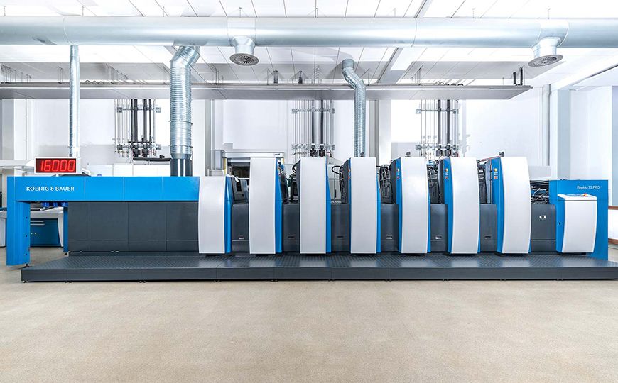 Koenig & Bauer apresenta Rapida 75 PRO ao vivo na ExpoPrint Latin America 2018
