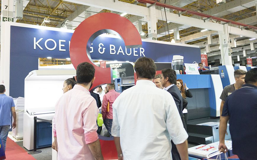 Koenig&Bauer traz impressora Rapida 75PRO -5 + L para a ExpoPrint