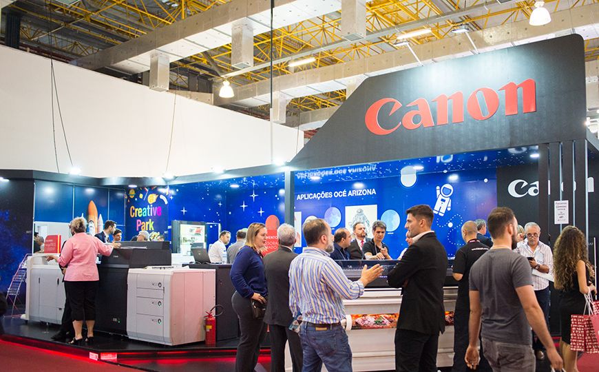 Canon apresenta impressoras para diferentes mercados na ExpoPrint