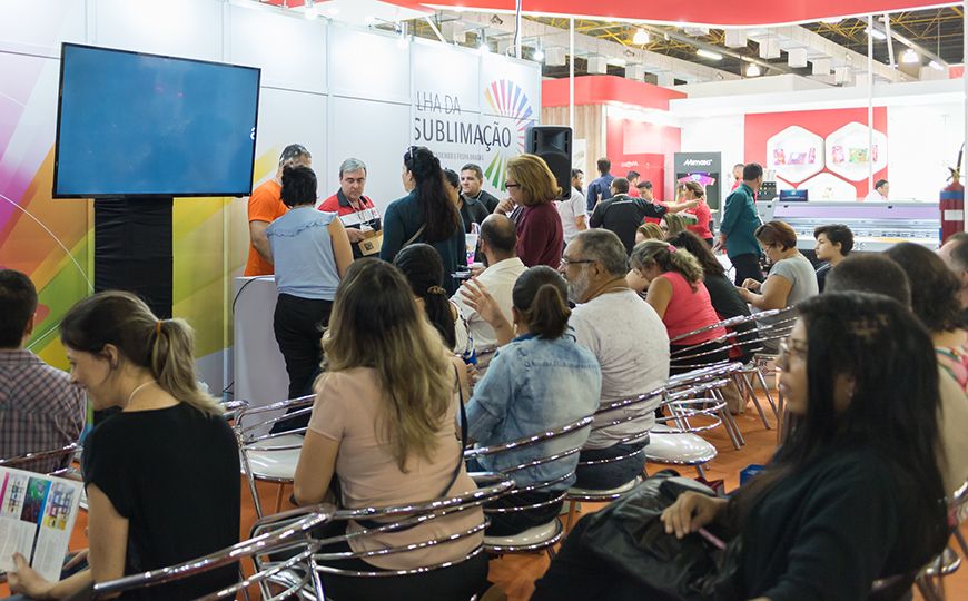 Ilha da Sublimação mostra oportunidades dentro da ExpoPrint Latin America 2018
