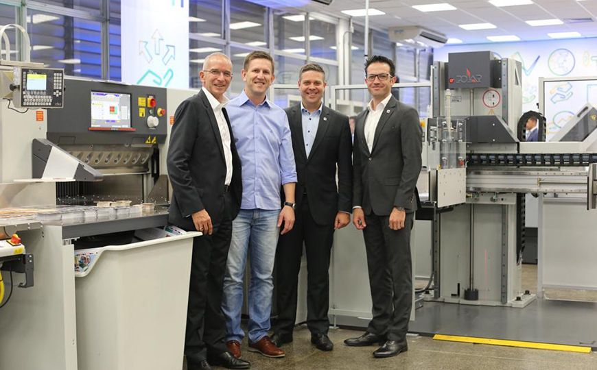 Heidelberg promove Open House no Print Media Center no Senai Theobaldo de Nigris