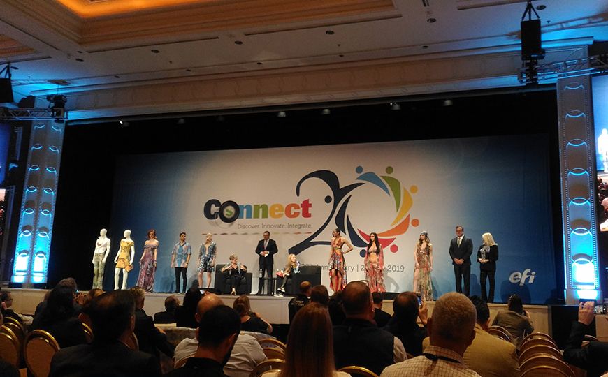 EFI Connect 2019 apresenta poder da impressão digital têxtil