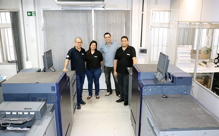 AlphaGraphics Bela Vista investe em seu segundo modelo Konica Minolta AccurioPress C6100