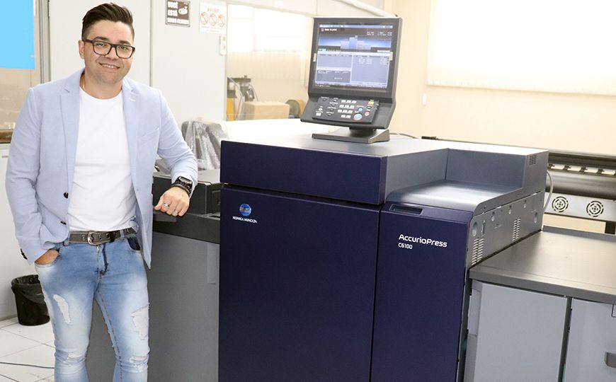 Empresa paulista investe em Konica Minolta AccurioPress C6100