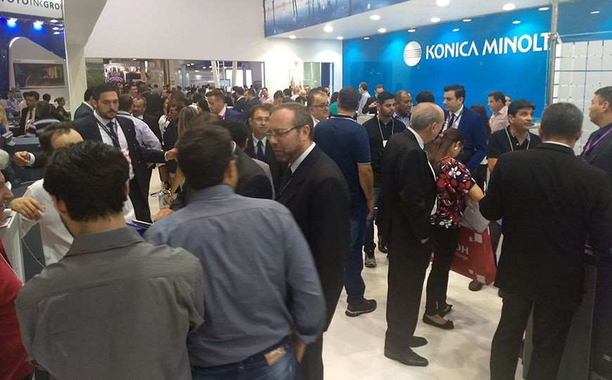 Konica Minolta estará na ExpoPrint & ConverExpo mostrando amplo portfólio